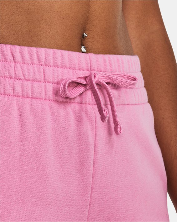 Pantalones Deportivos UA Rival Fleece para Mujer, Pink, pdpMainDesktop image number 3